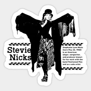 stevie nicks fly pose Sticker